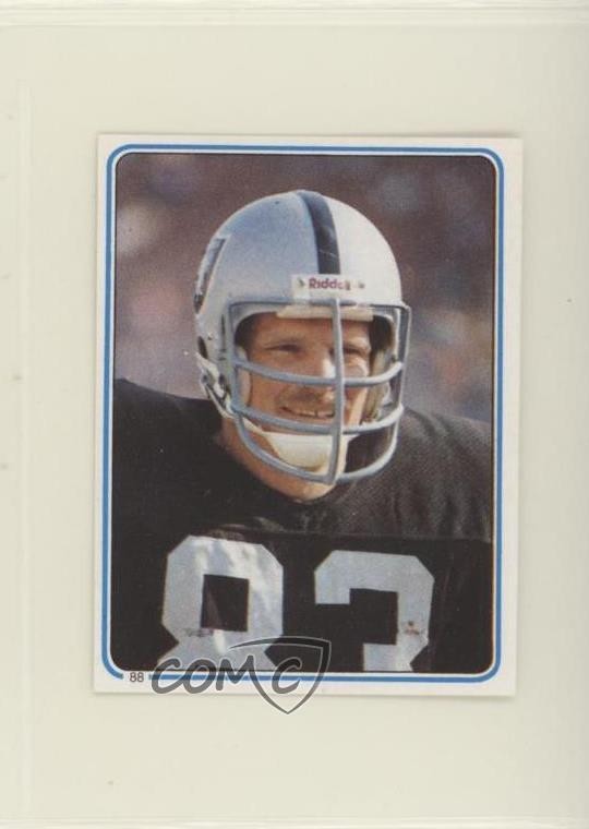 1983 Topps Album Stickers Ted Hendricks #88 HOF 7j0