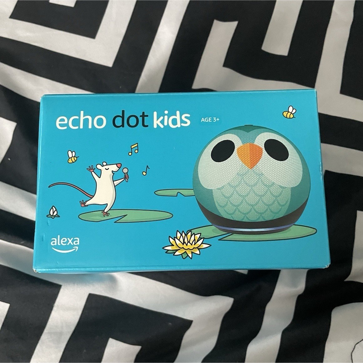 Amazon Echo Dot Kids Smart Speaker Alexa Voice Search Wi-Fi Multicolor Sphere