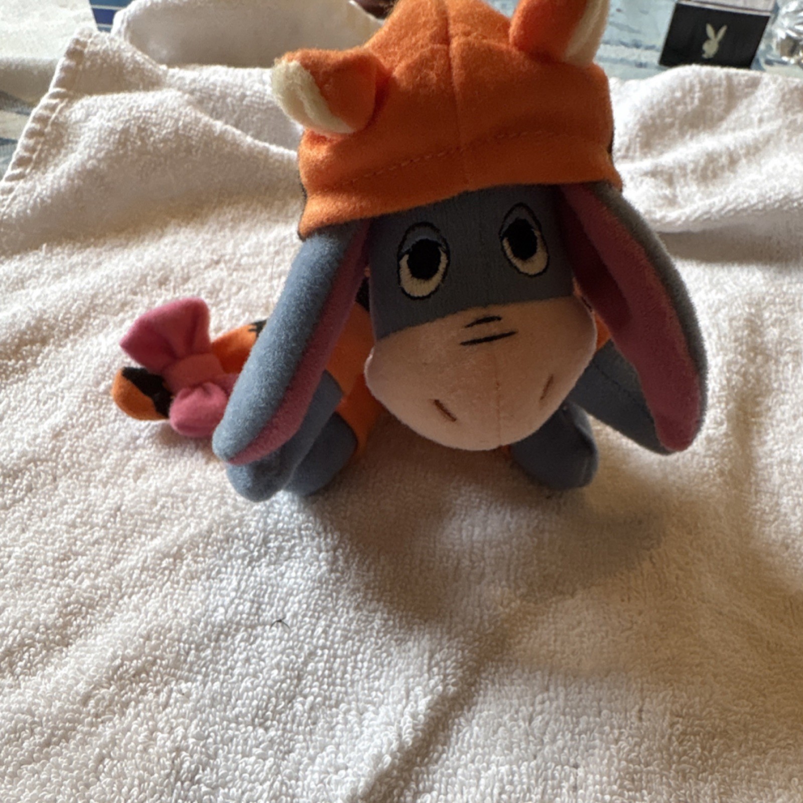 Mattel Disney Eeyore Tiger Costume Plush 1999 Polyester Fibers 