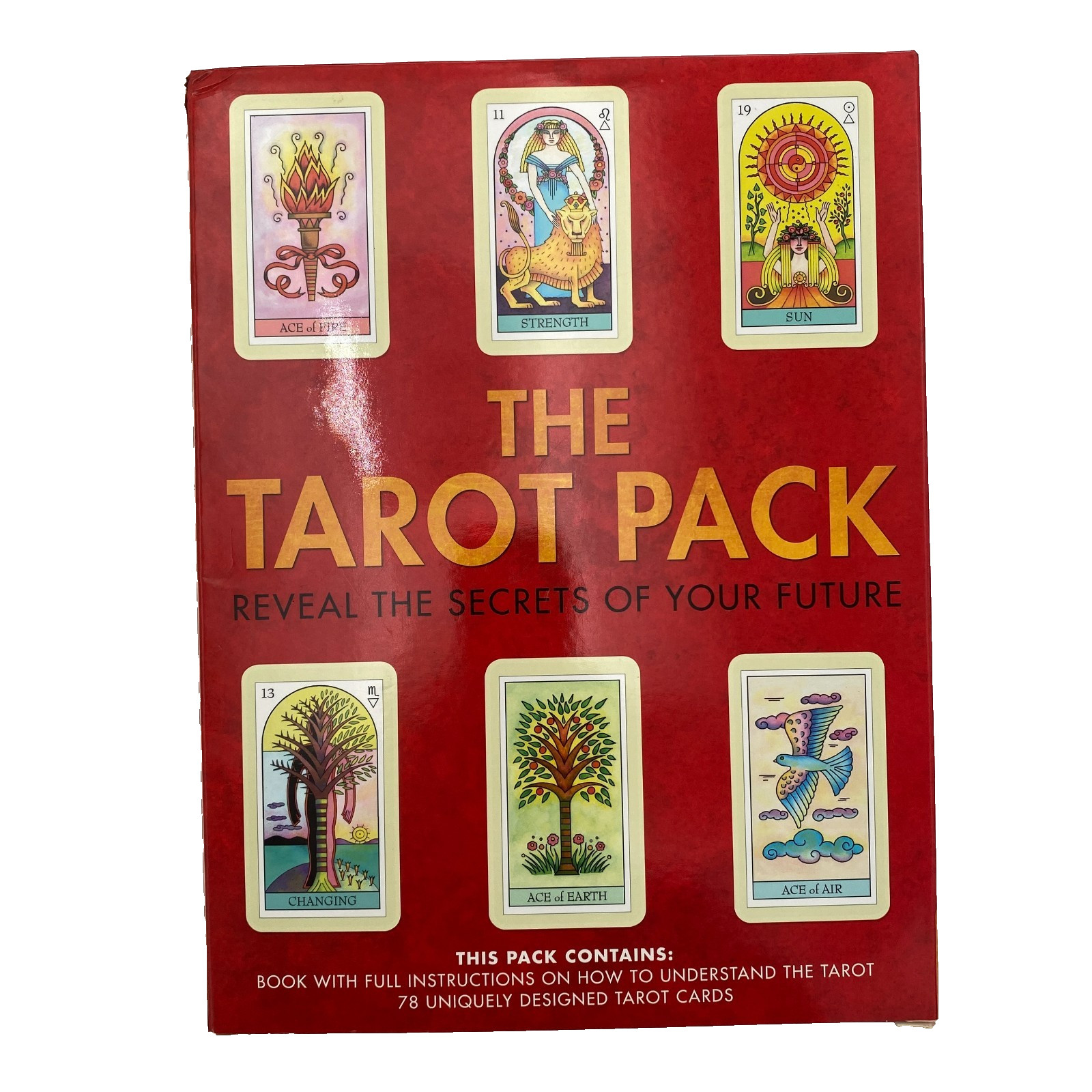 The Tarot Pack Reveal The Secrets Of Your Future by Caroline Smith 2017 Kit
