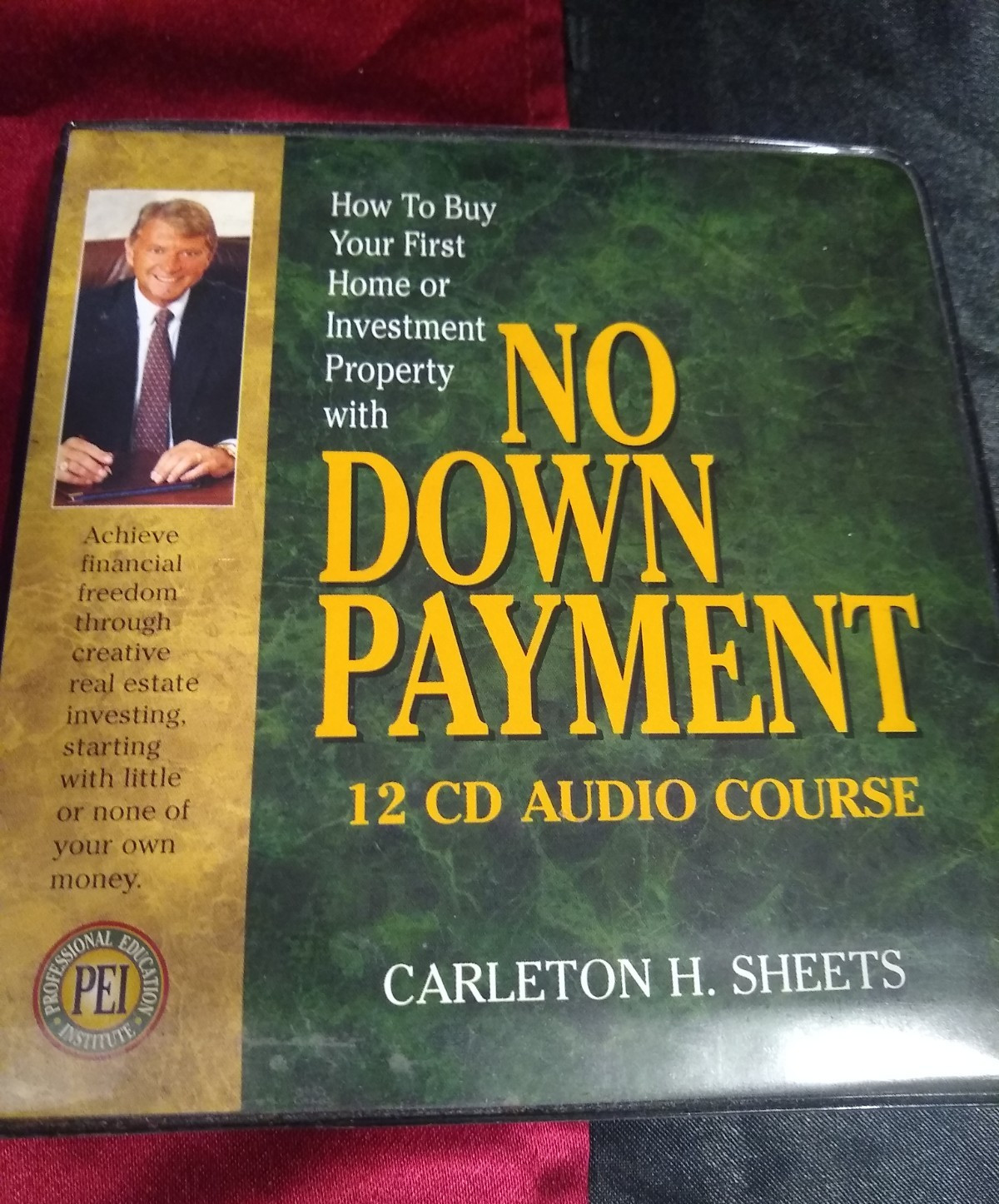 Carleton Sheets No Down Payment Real Estate Course Audio Program 12 CD's Binder