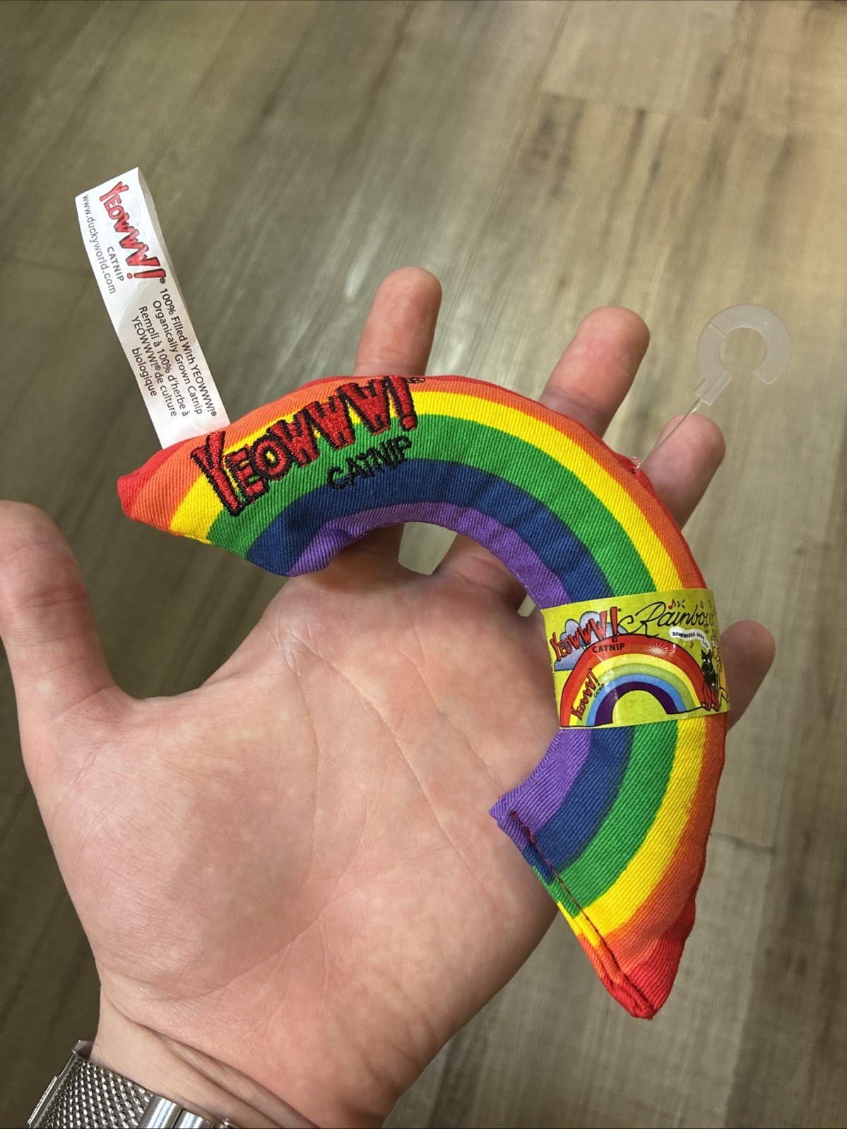 Yeowww! Somewhere Over The Rainbow Catnip Cat Toy