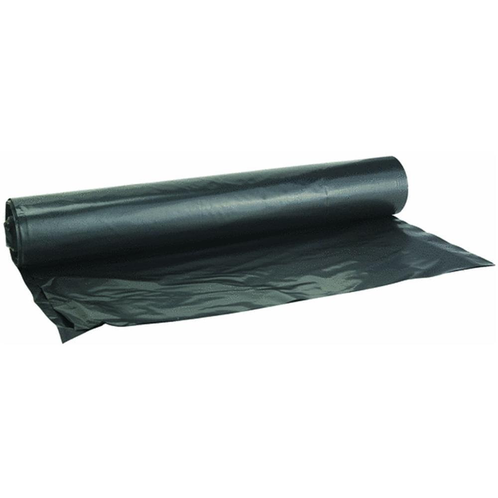625918 Construction Plastic Sheeting 10' Width X 100' Length X 4 Mil Thick, Blac