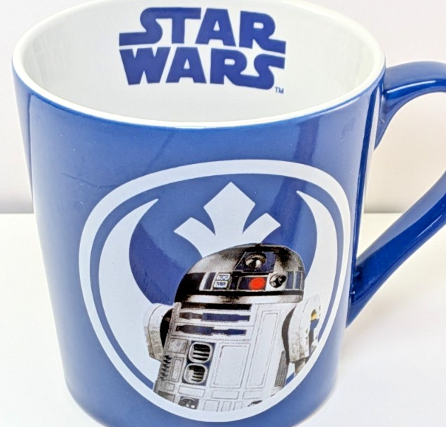 Star Wars R2-D2 Mug bleep Bleep Bloop Coffee Tea Cup Blue Lucas Film Collectible