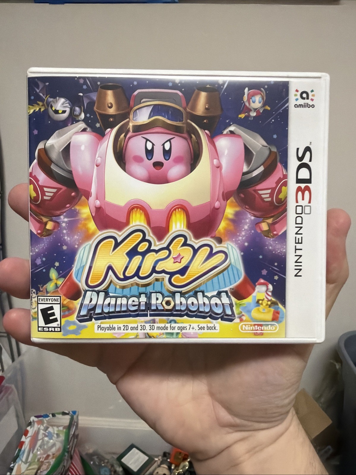 Kirby Planet Robobot (Nintendo 3DS) Complete Original Case & Manual