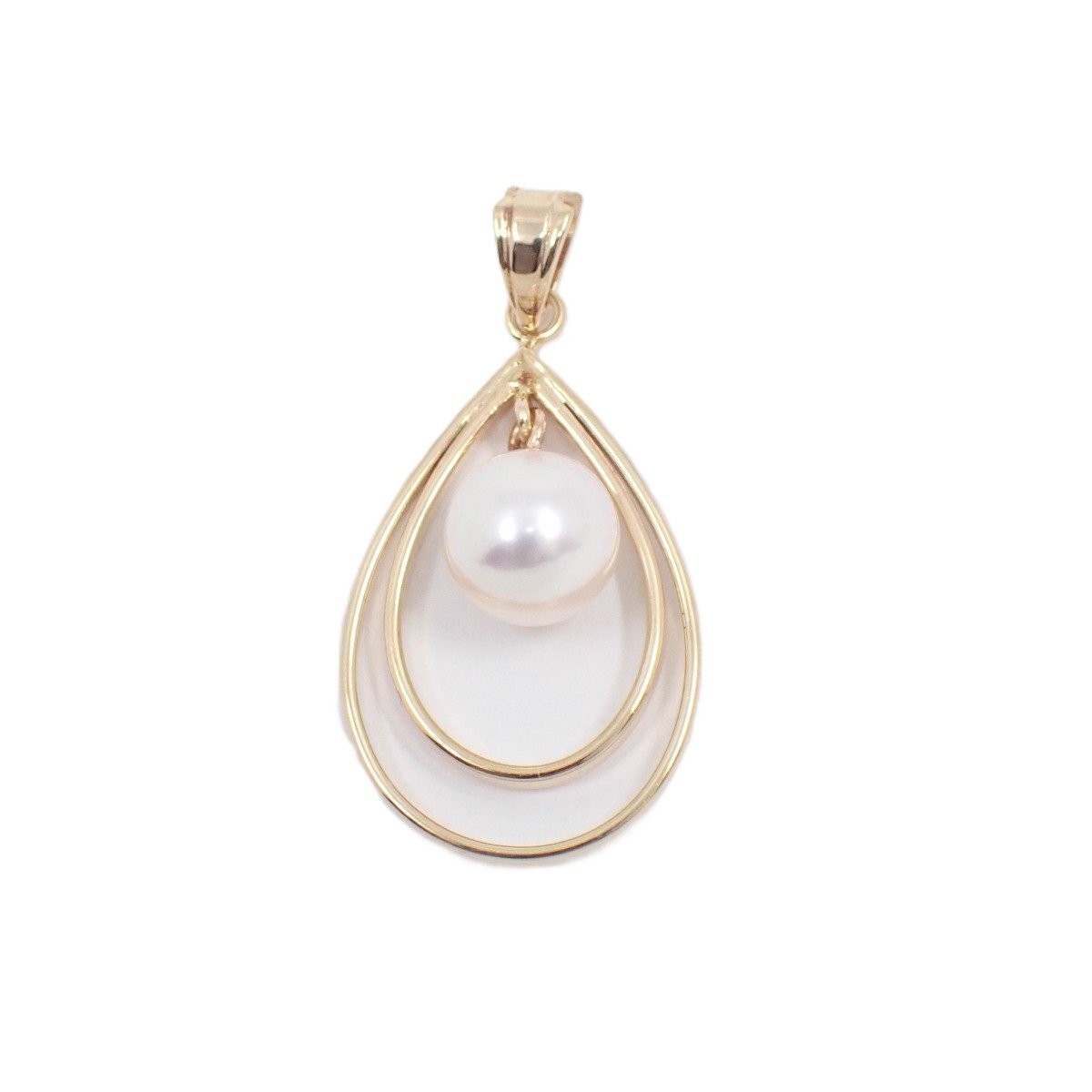 TASAKI Pendant Top K14YG Pearl Ioki  Shop