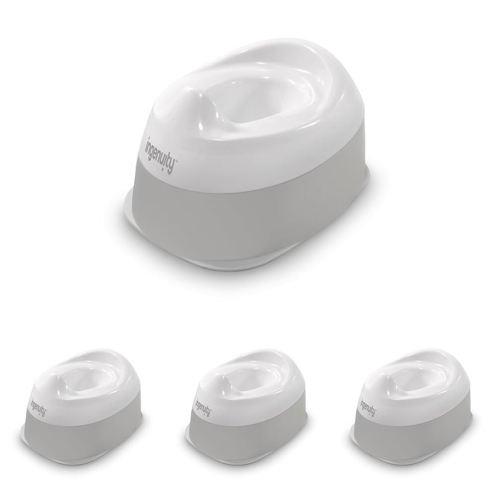 Ready Set Go Potty Training Toilet,Removable Bowl,Non-Skid Bottom,Wide Stable Ba