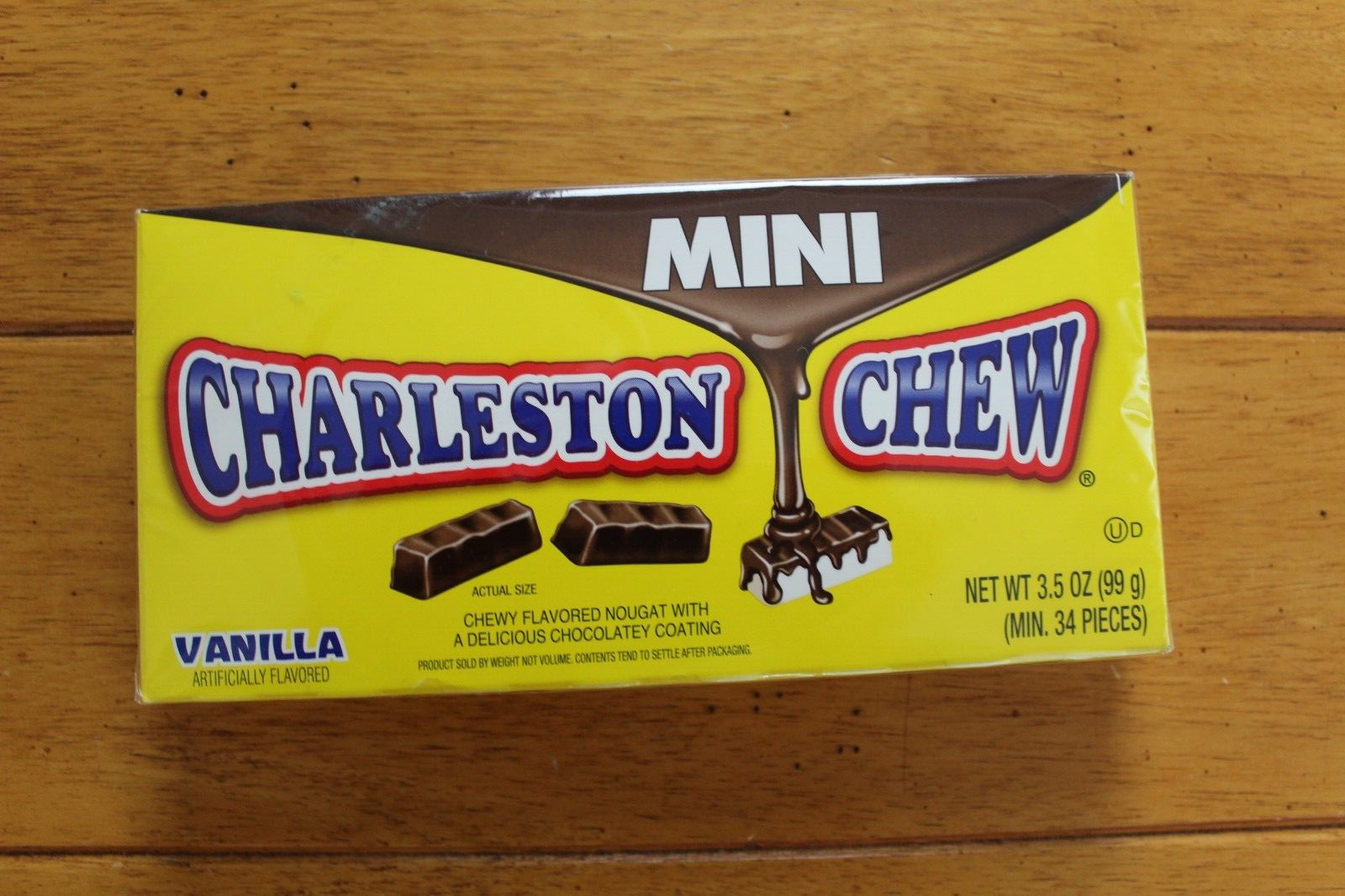Charleston Mini Chews Empty Box Error Obscure Gag Gift