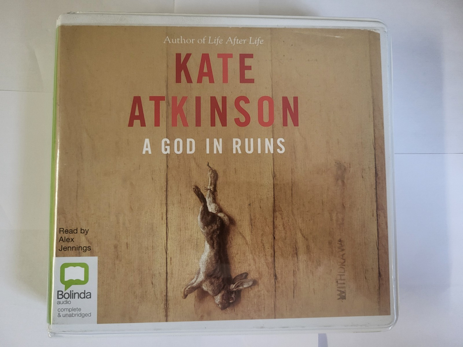 KATE ATKINSON - A GOD IN RUINS - 14 CDS AUDIOBOOK UNABRIDGED DISC ONLY