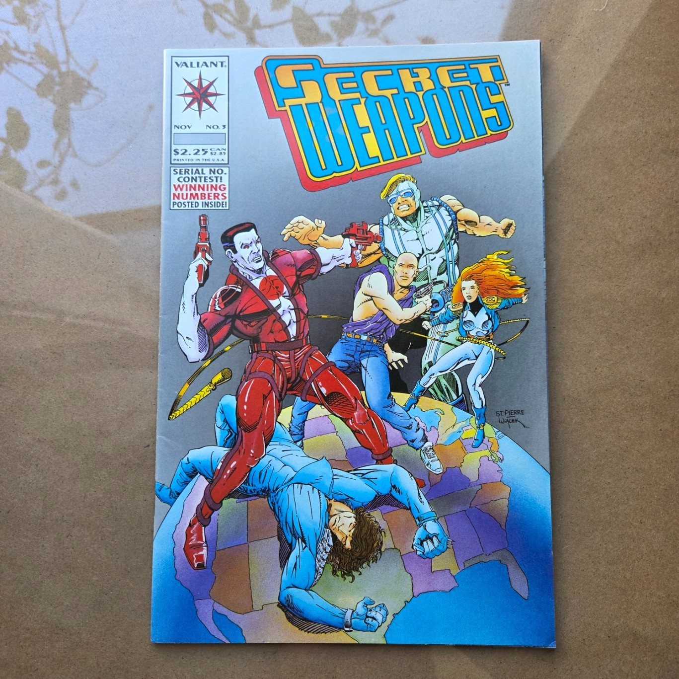Secret Weapons #3 (Valiant Comics November 1993)