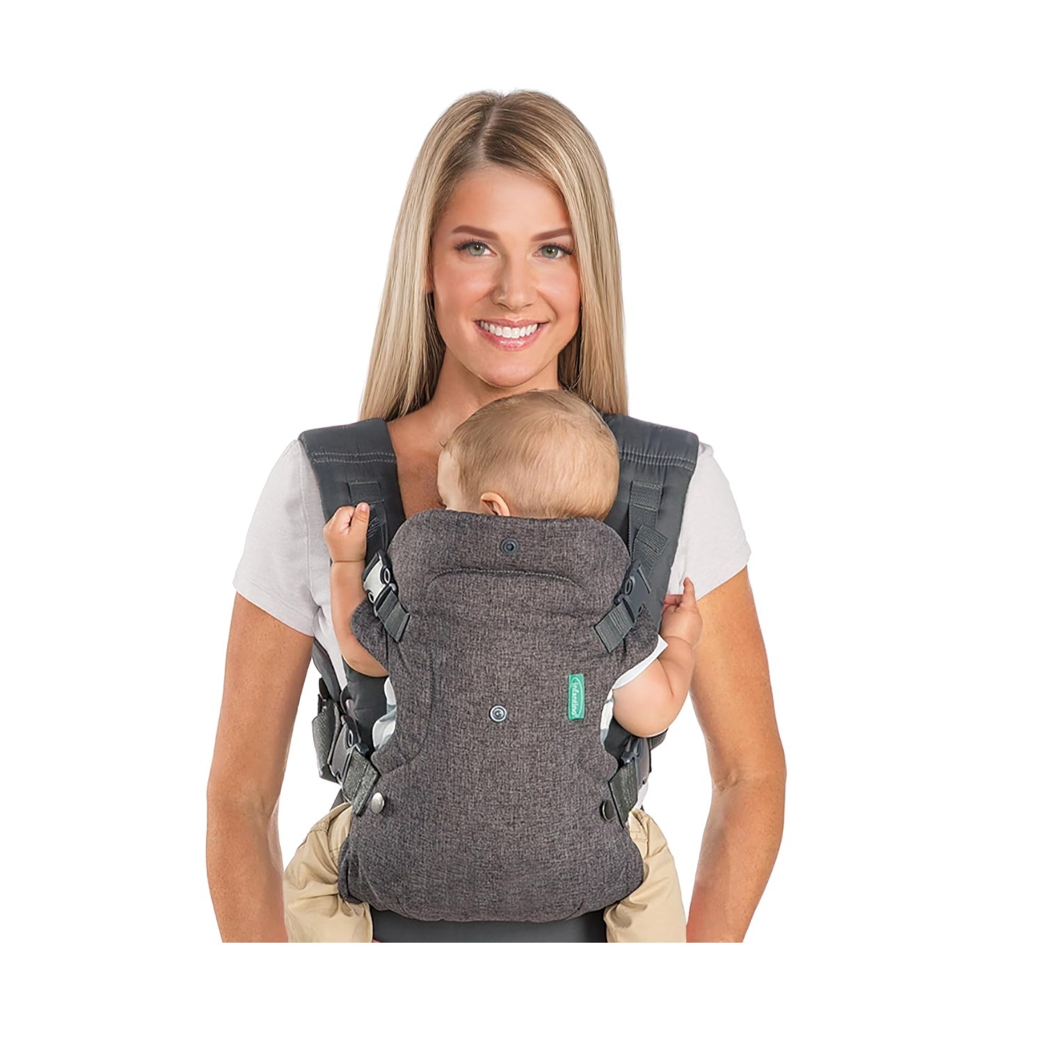 Convertible Baby Carrier in Gray - Supports Every Stage from Infant to Toddler