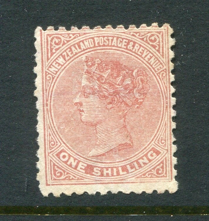 New Zealand #67 Victoria 1 Sh. [Mint No Gum]