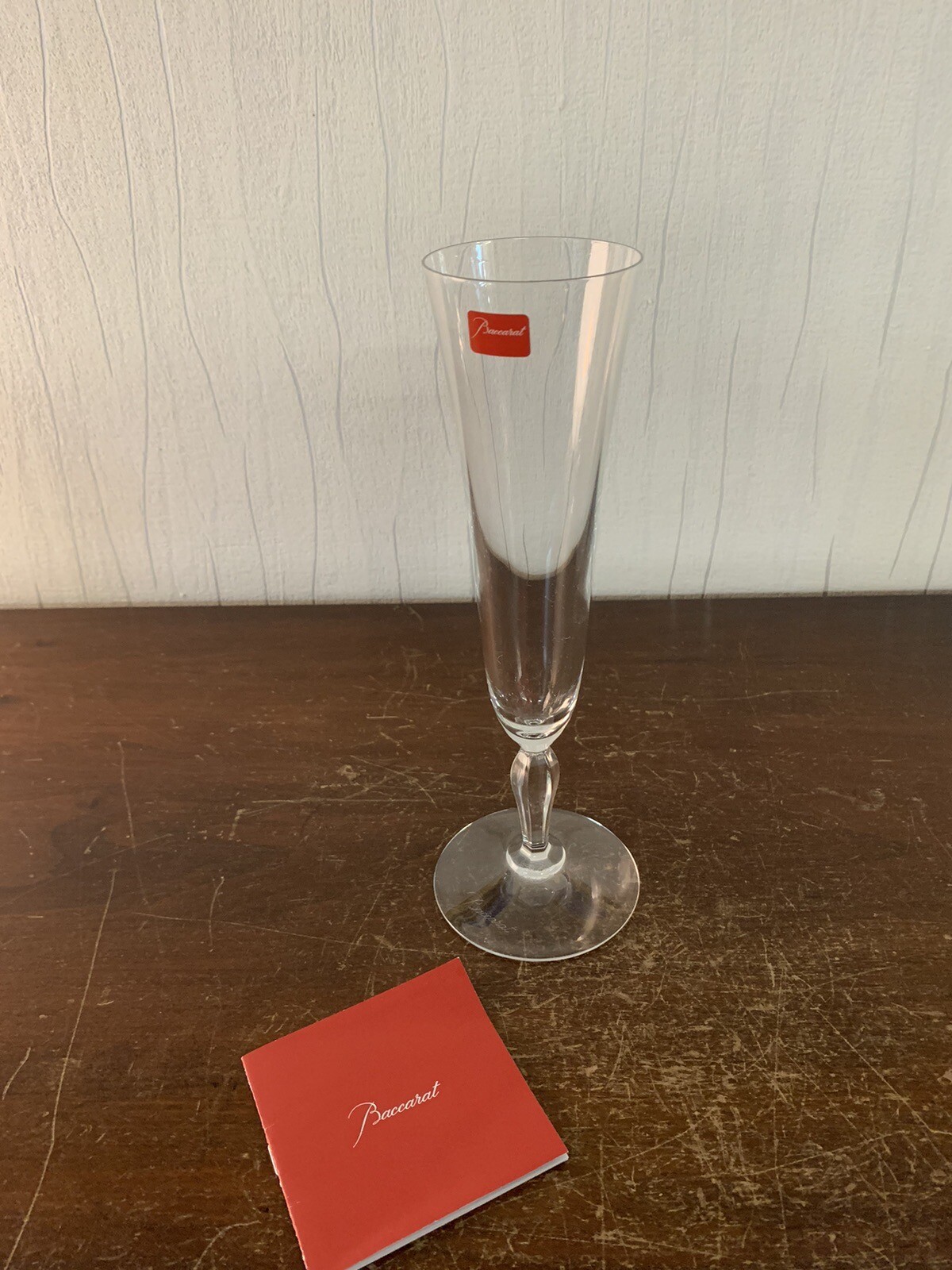 35 Champagne Flutes Model Clara In Baccarat Crystal (Price Per Unit)