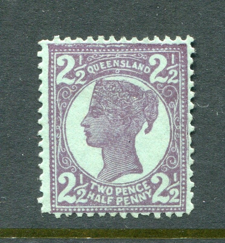 Queensland #116 Victoria 2 1/2 P. [Mint Hinged] 