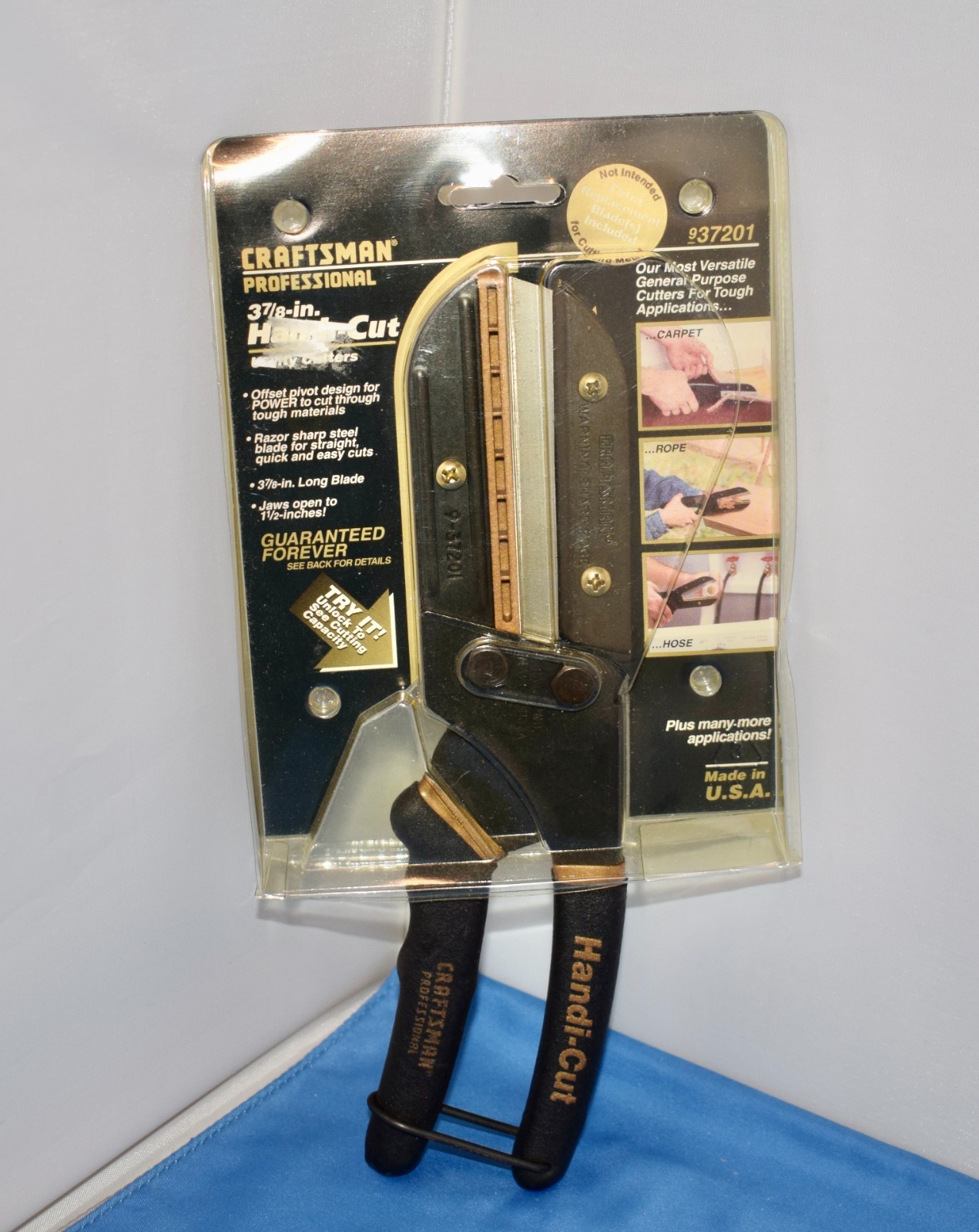 NOS Craftsman Professional 3-7/8” Handi Cut Utility Rope Hose Cutter #37201 ~G2