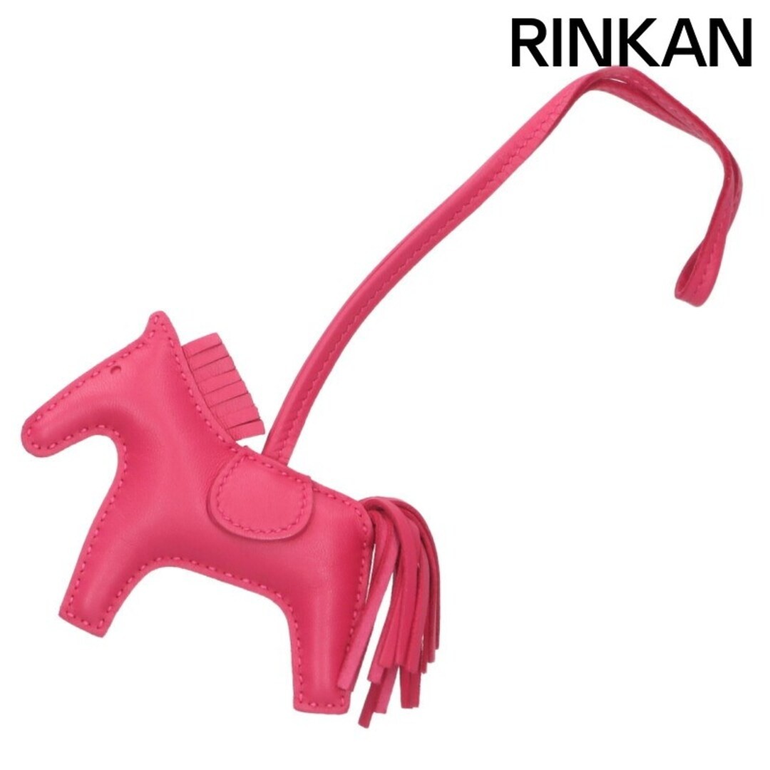 Hermes Rodeo PM Z Engraved Horse Leather Charm Men's Used 479ce45146af2cc7c77897