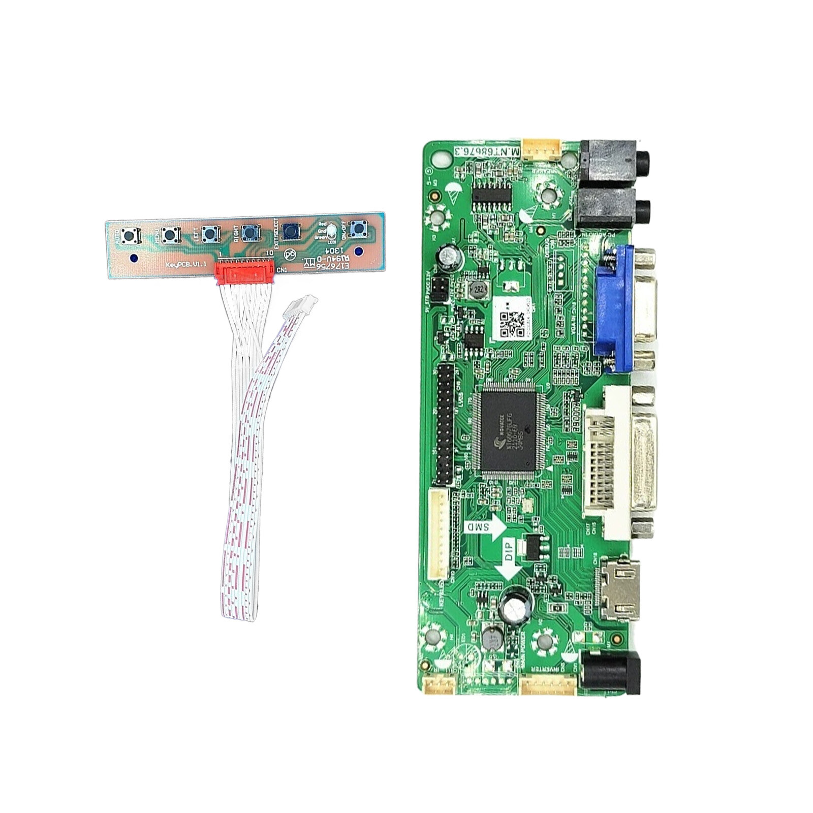 For Arcade1Up Cabinet M170ETN01.1,WYD170SKD-01 LCD Controller Board Monitor Set