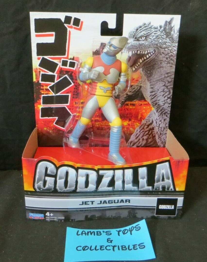 Godzilla Jet Jaguar classic movie Playmates action figure science fiction 6.5"