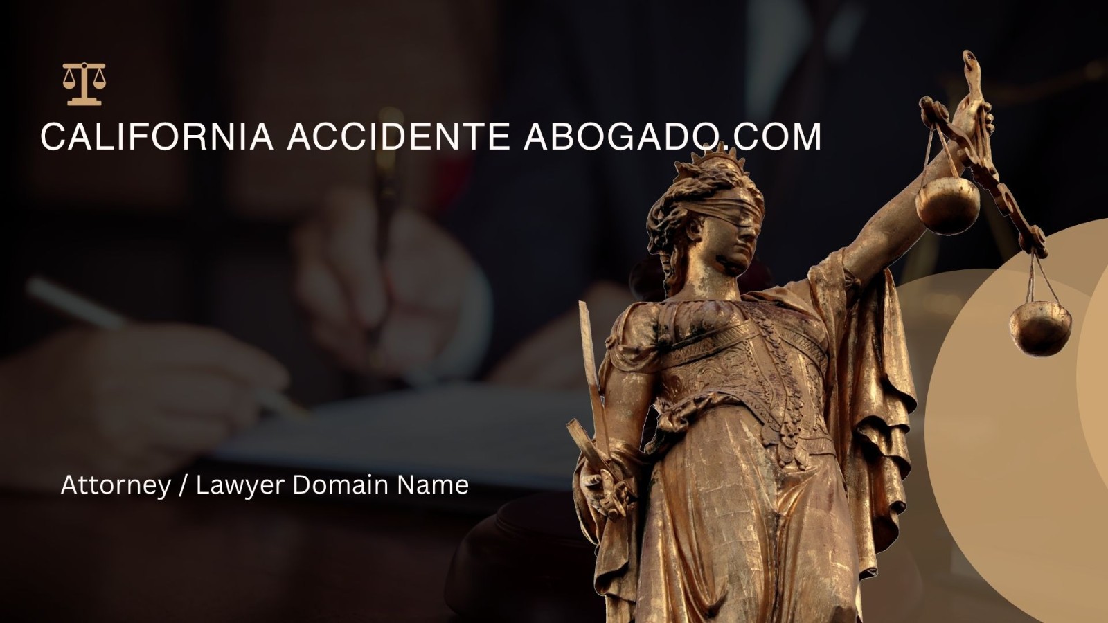 CaliforniaAccidenteAbogado.com - Law, Legal, Attorney, Lawyer Domain Name