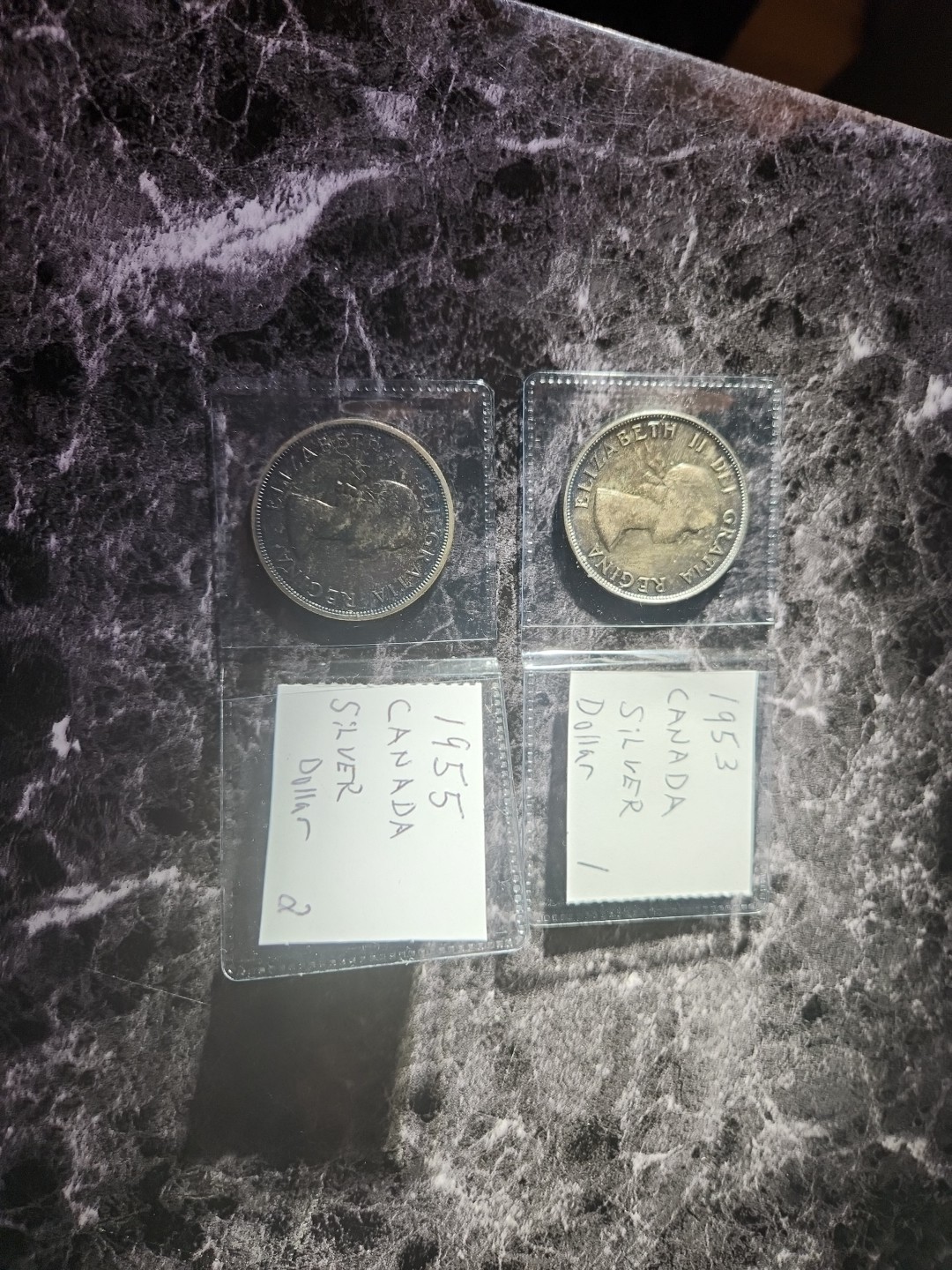 #2 CANADA SILVER DOLLAR #0205
