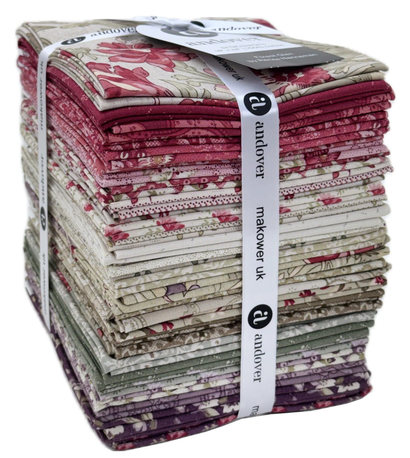 Andover - Forest Glen Fat Quarter Bundle by Renee Nannmema 32 pcs