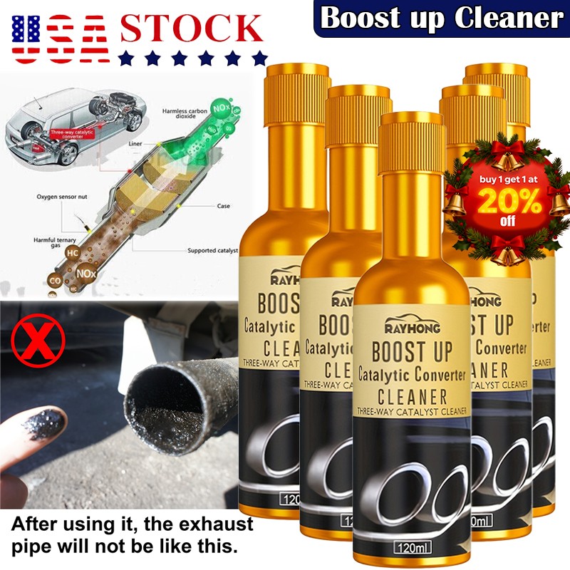 Boost Up Vehicle Engine Catalytic Converter Cleaner Cleaning Multipurpose 1-5PCS