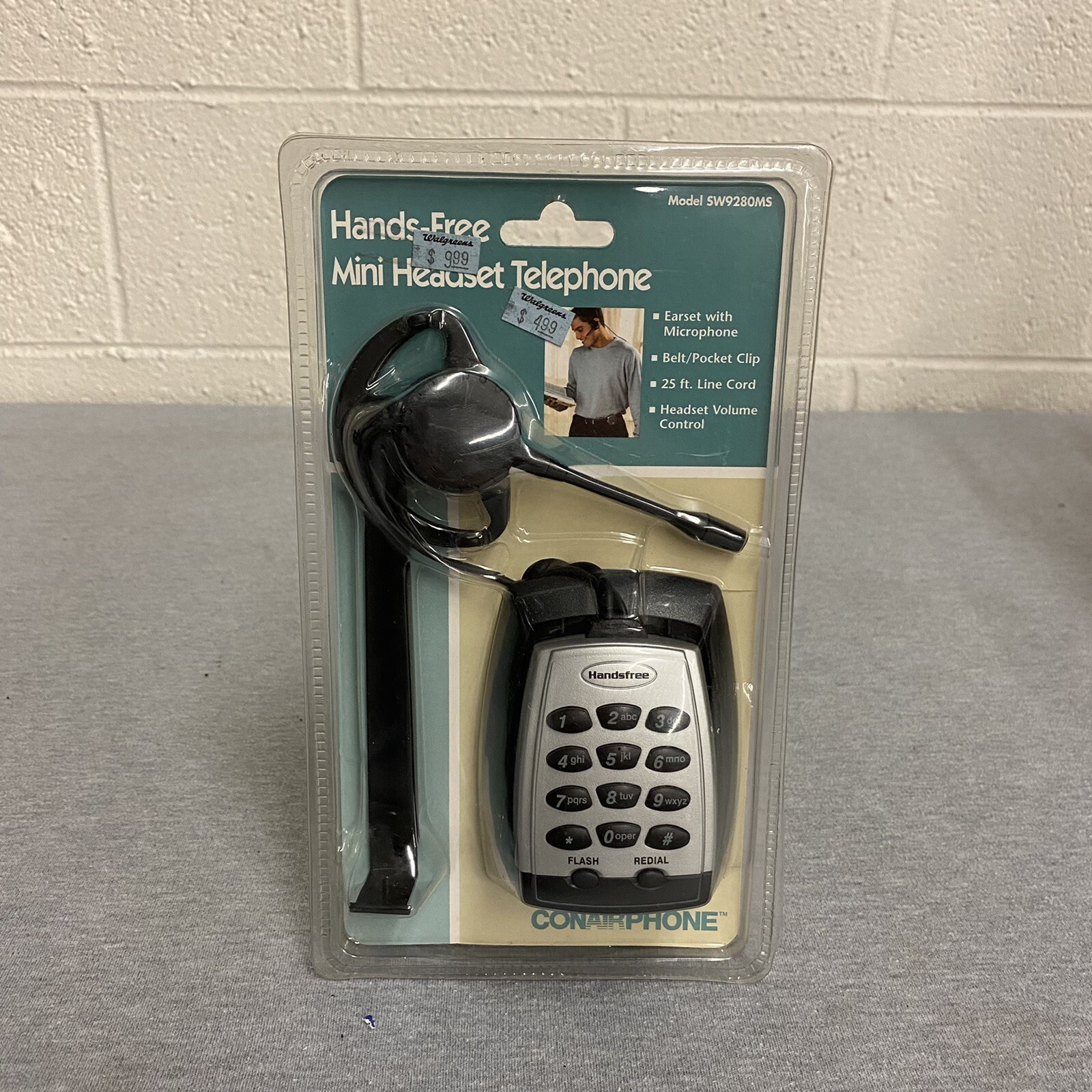 Conair SW9280MS Hands Free Headset Telephone 