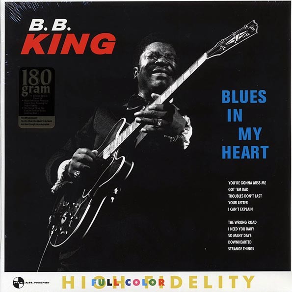 BB King - Blues In My Heart (+2 bonus tracks) (ltd. ed.) (180g)