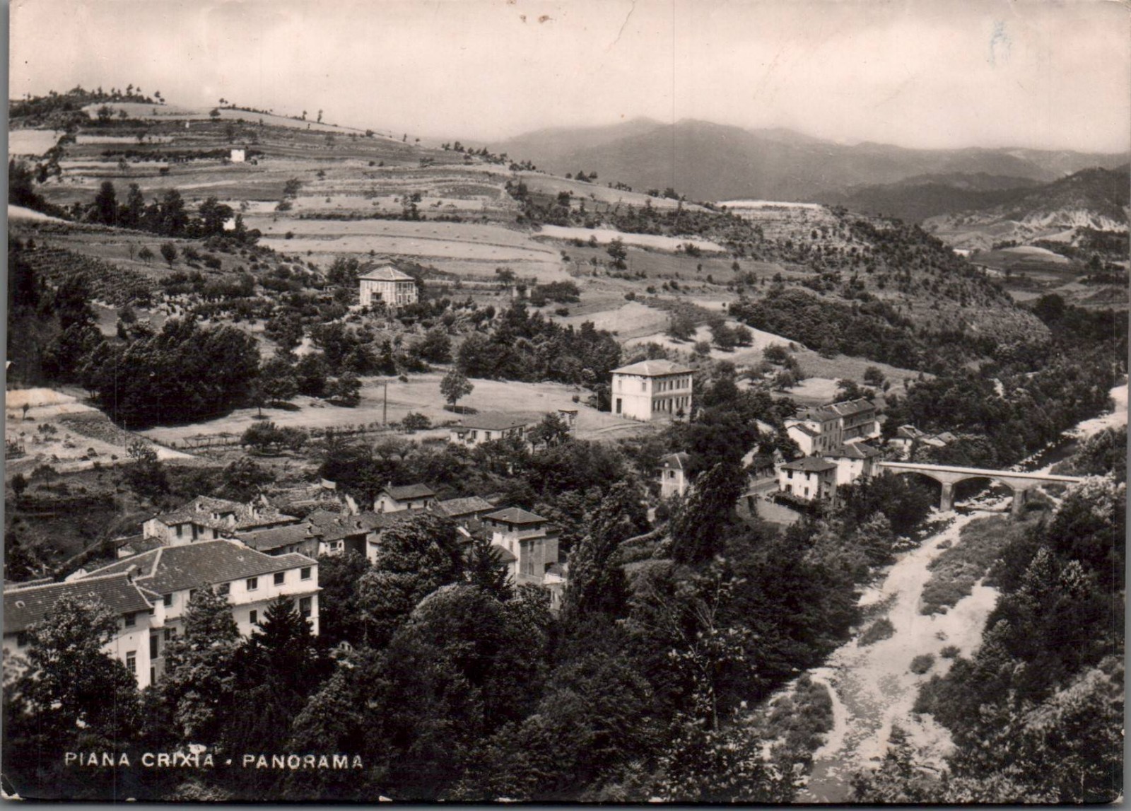 Savona Piana Crixia panorama F. Large not shipped