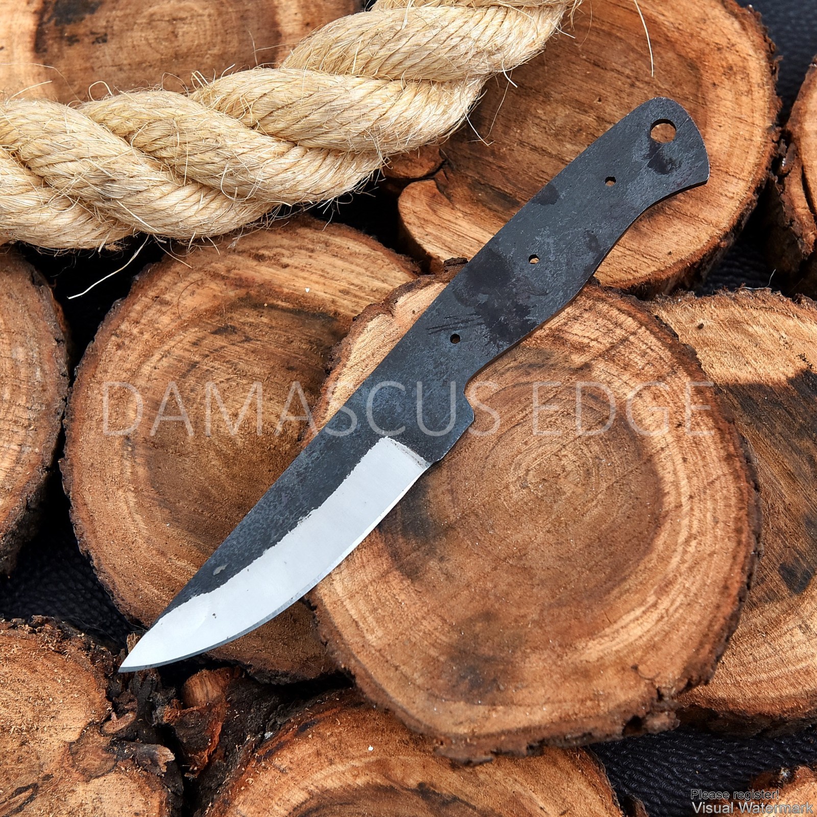 8'' Carbon Steel Knife Blank – Custom DIY Blade Making Supply Crafting Material