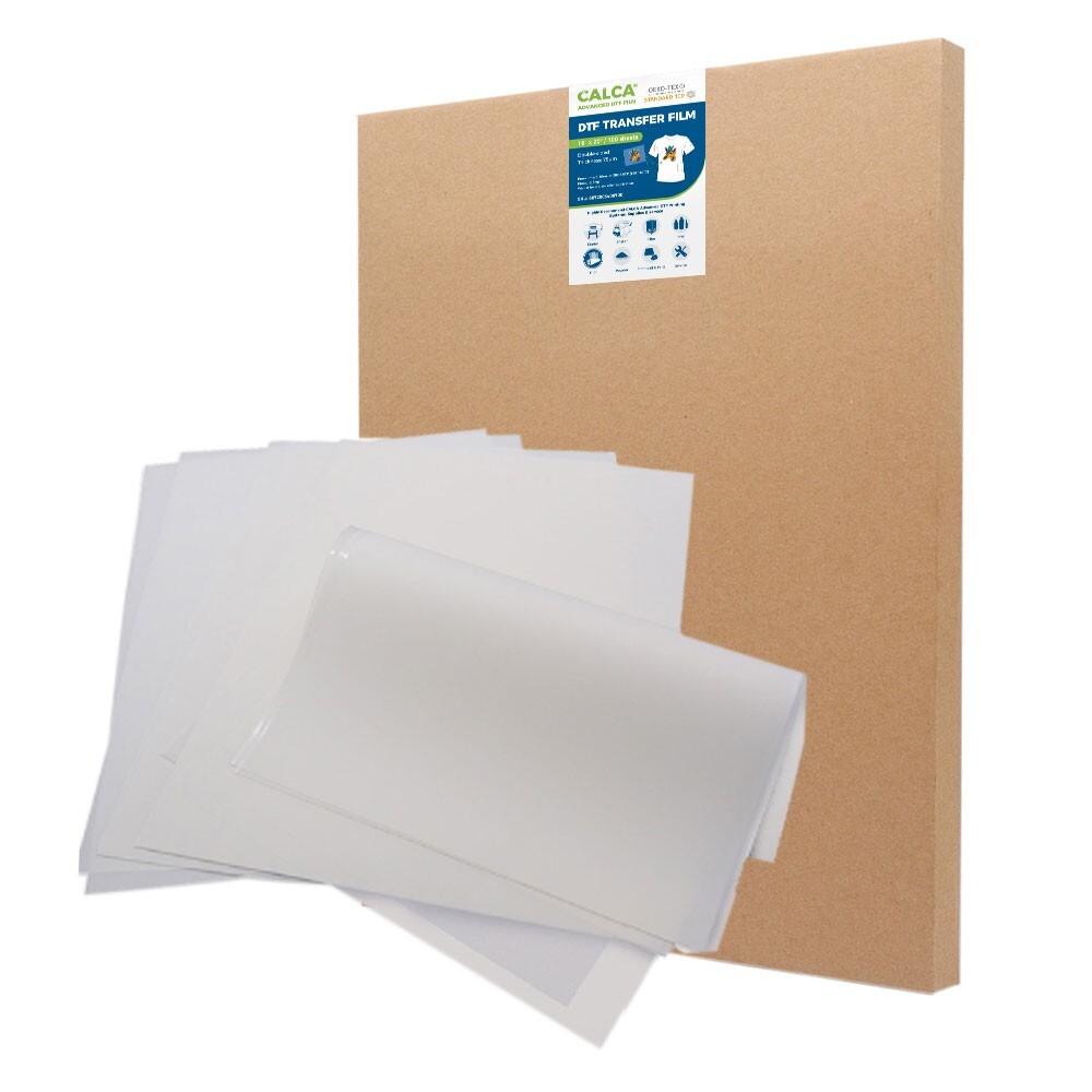 US Stock 100 Sheets 16" x 20" DTF Transfer Film Instant & Easy Peel Double Sided