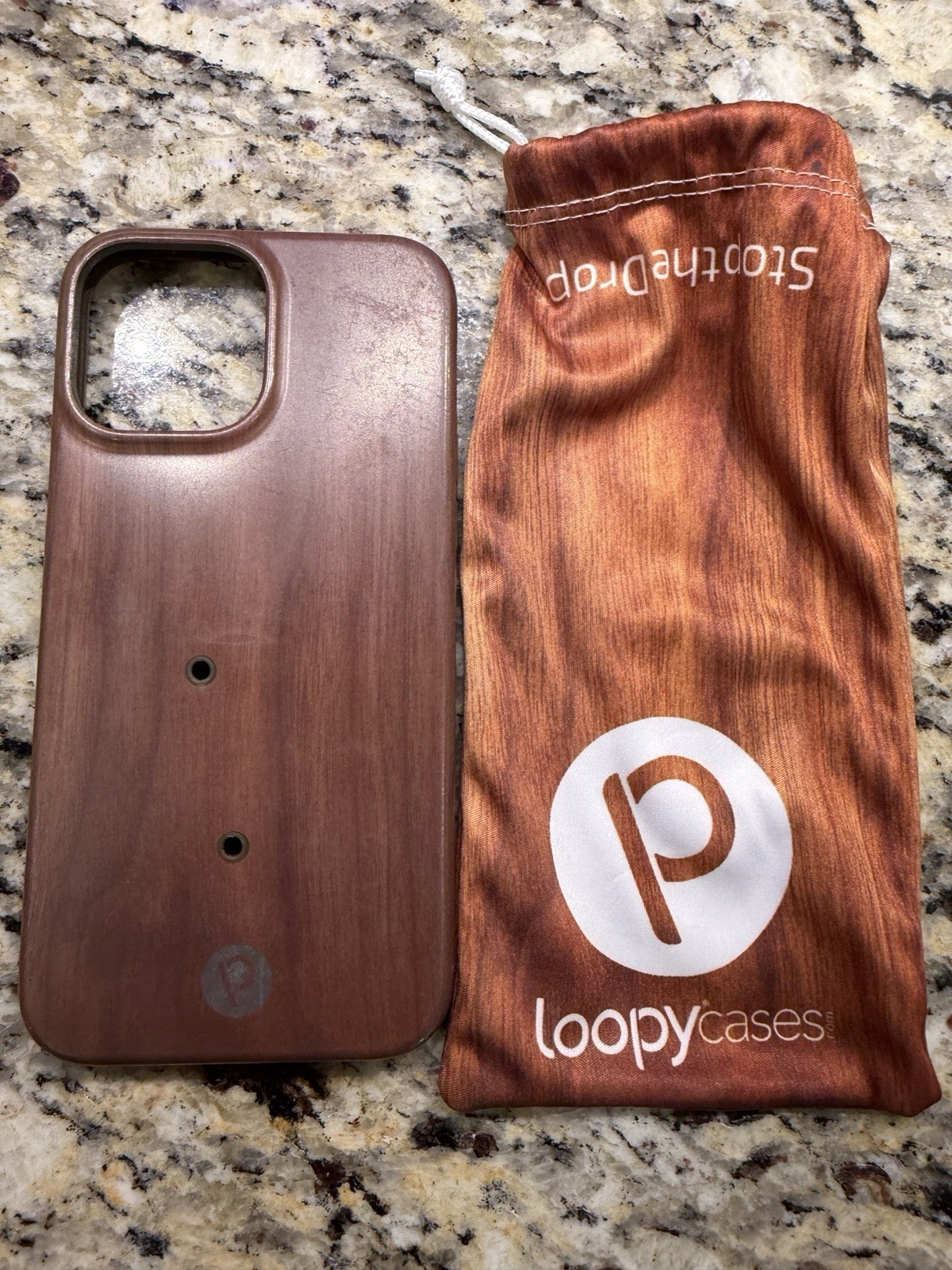 Loopy iPhone 13 Pro Max Case - Teakwood