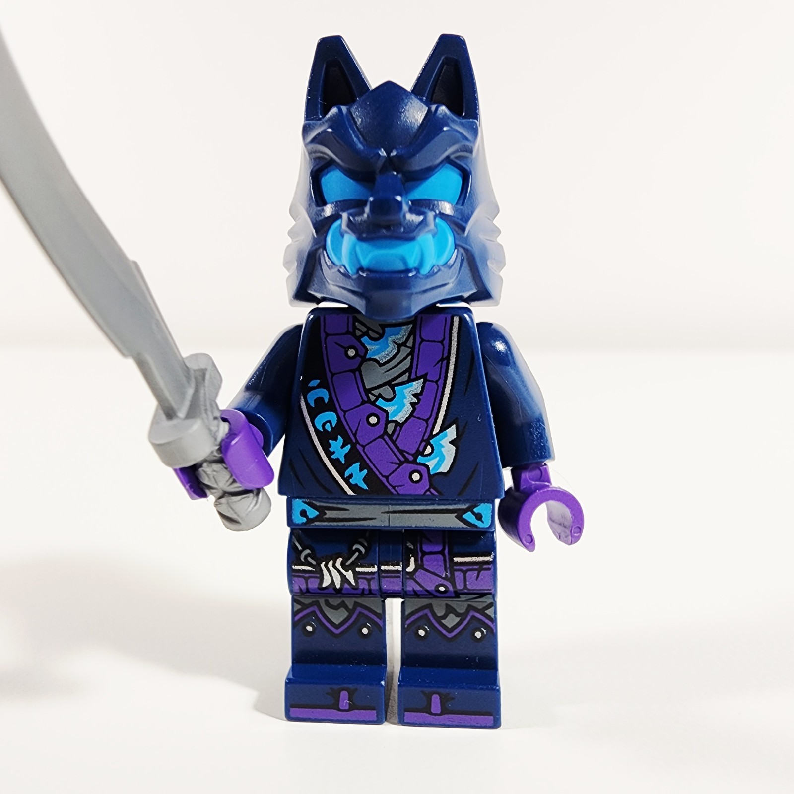Lego Wolf Mask Warrior Minifigure Ninjago Dragons Rising 71808 71815 njo0857