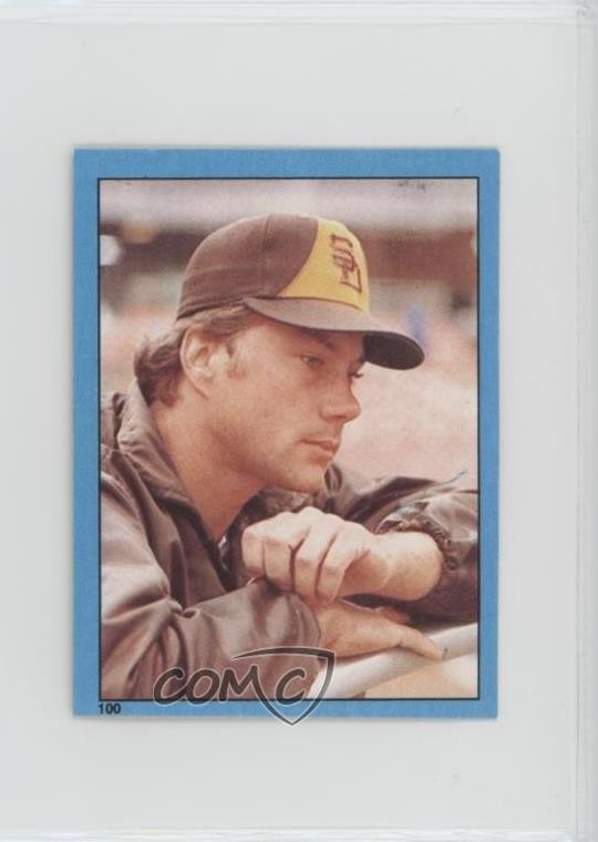 1982 O-Pee-Chee Album Stickers Terry Kennedy #100 0q3