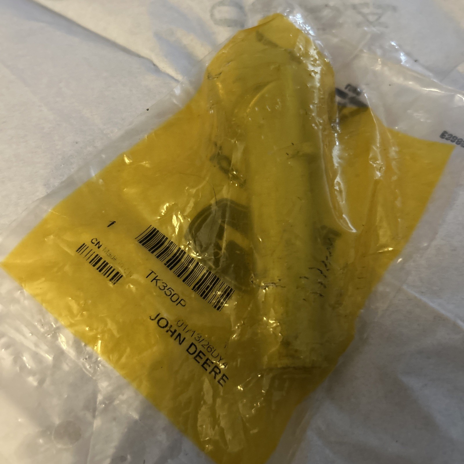 OEM John Deere TK350P Tooth Retention Pin fits 160P 160C 200G 200D .