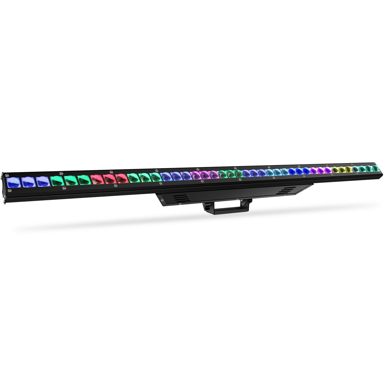 LED Stage Wash Light Bar: 120W 40LED RGB Color Changing Beam - DMX Sections C...