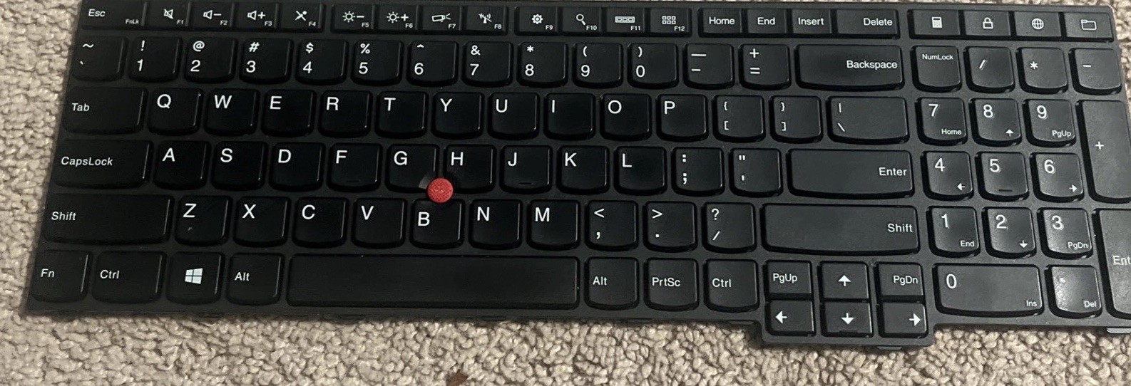 Lenovo ThinkPad E550 E555 E560 E565 Keyboard w/ Pointer 00HN037 SN20F22537