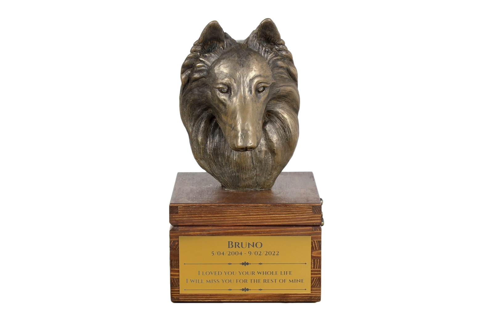 Belgian Shepherd Brown Urn Art-Dog