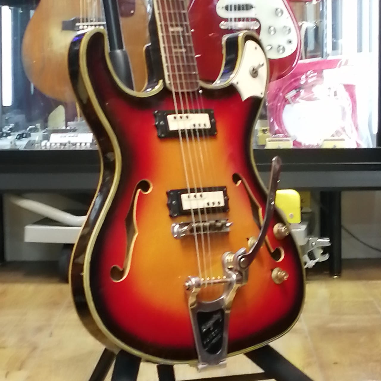 Honey Se-26V Hollow Body Safe delivery from Japan