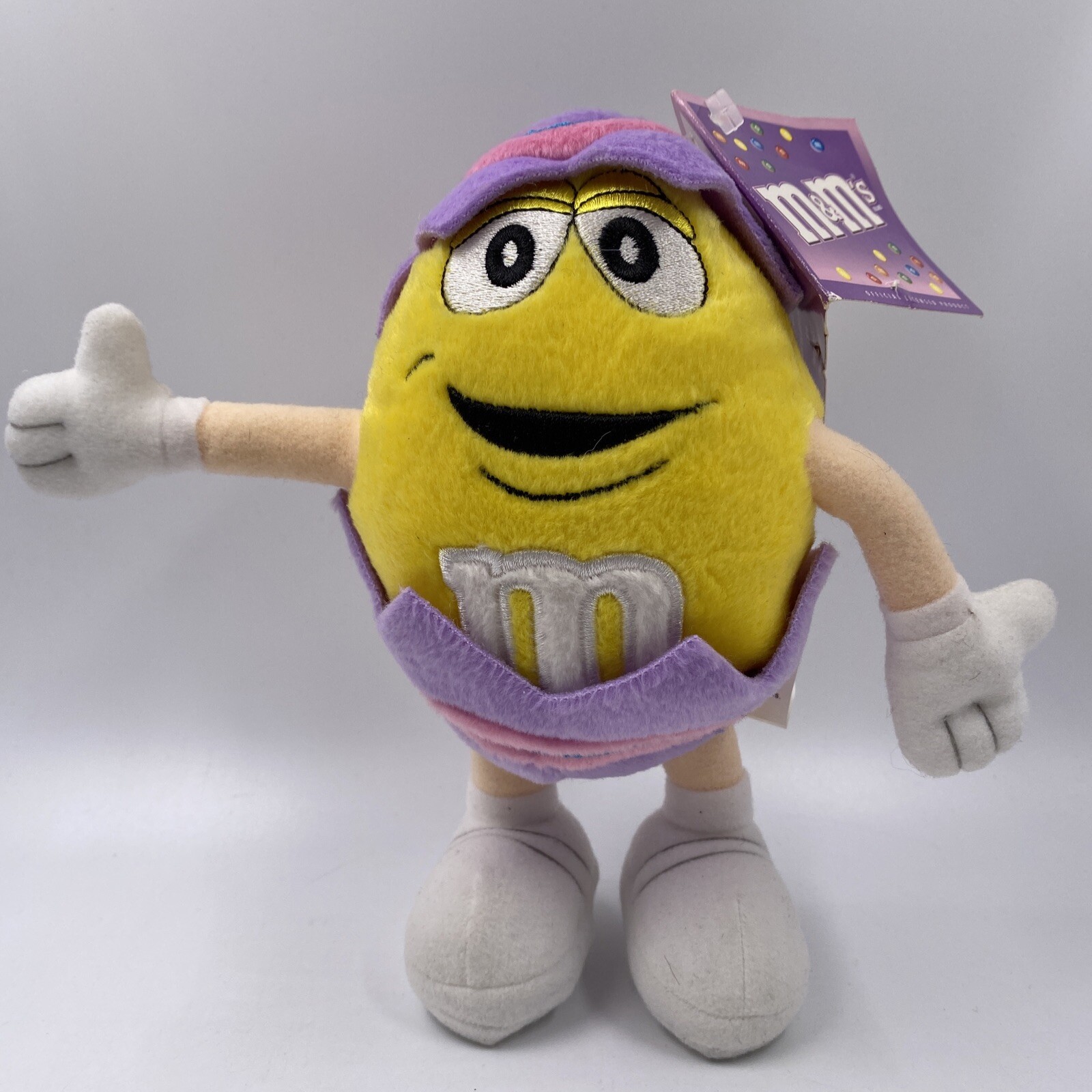 M & M Yellow Easter Egg Costume Plush 2003 Galerie Collectible M&M PLUSH