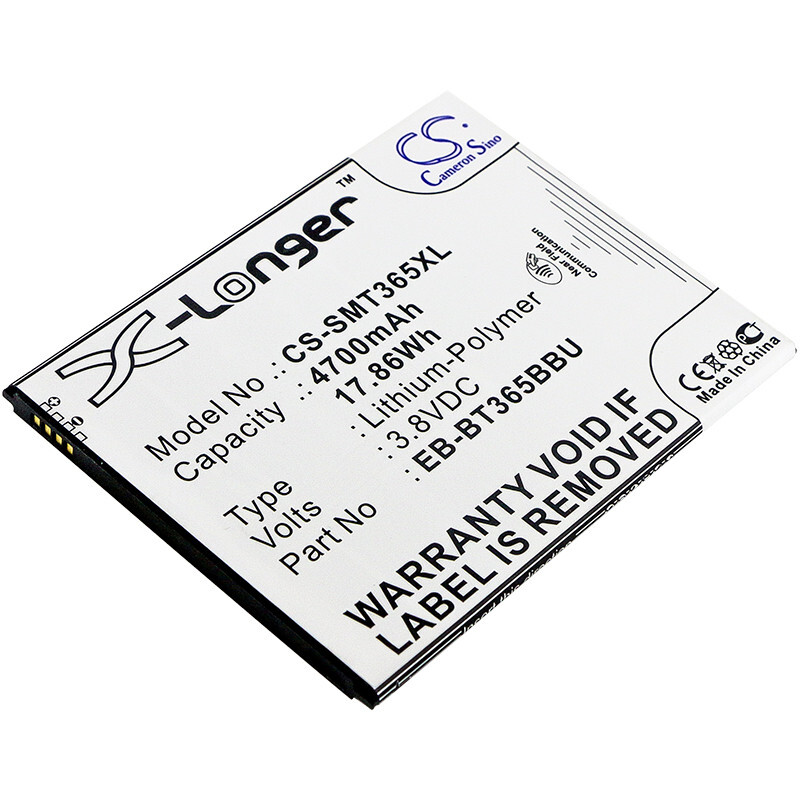 Battery 4700mAh Type EB-BT365BBU for Samsung Galaxy Tab Active M-T395C SM-T360