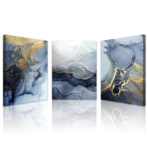 Lapremoly Canvas Wall Art - Abstract Wall 24L" x 16W" Abstract Line Paintings