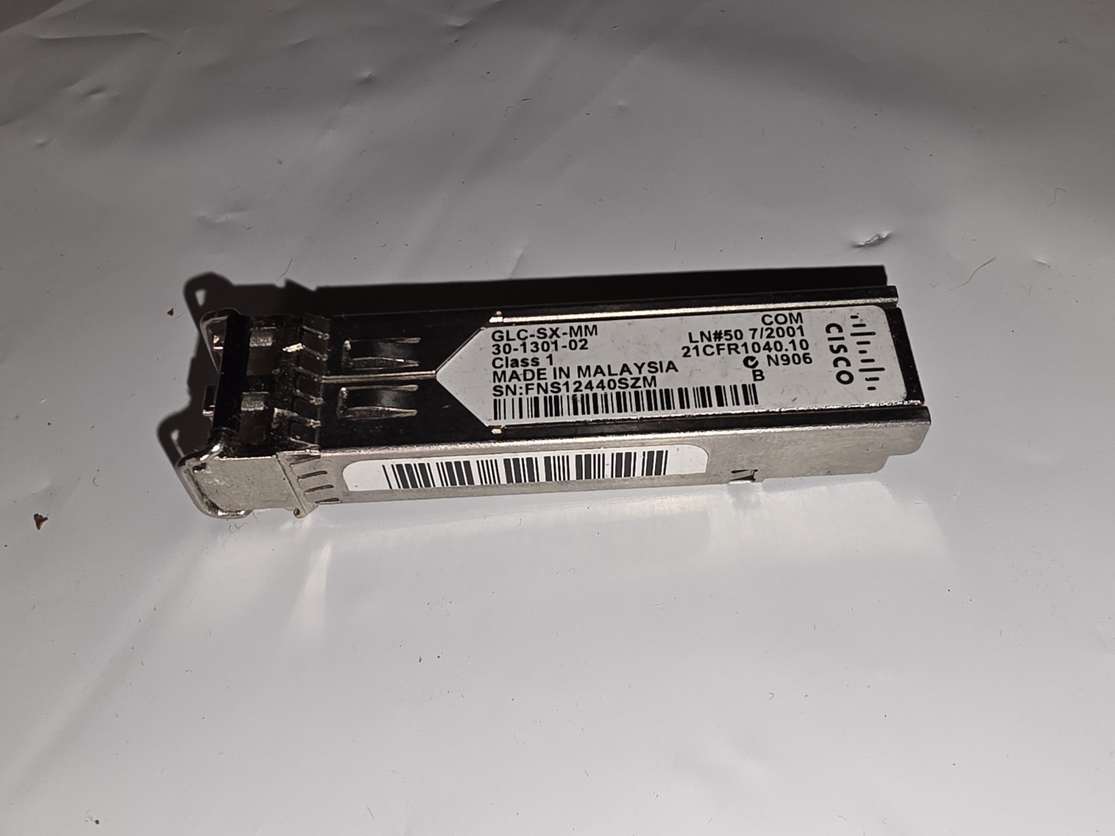 Cisco GLC-SX-MM 1000BASE-SX SFP Transceiver Module 30-1301-02 Gigabit