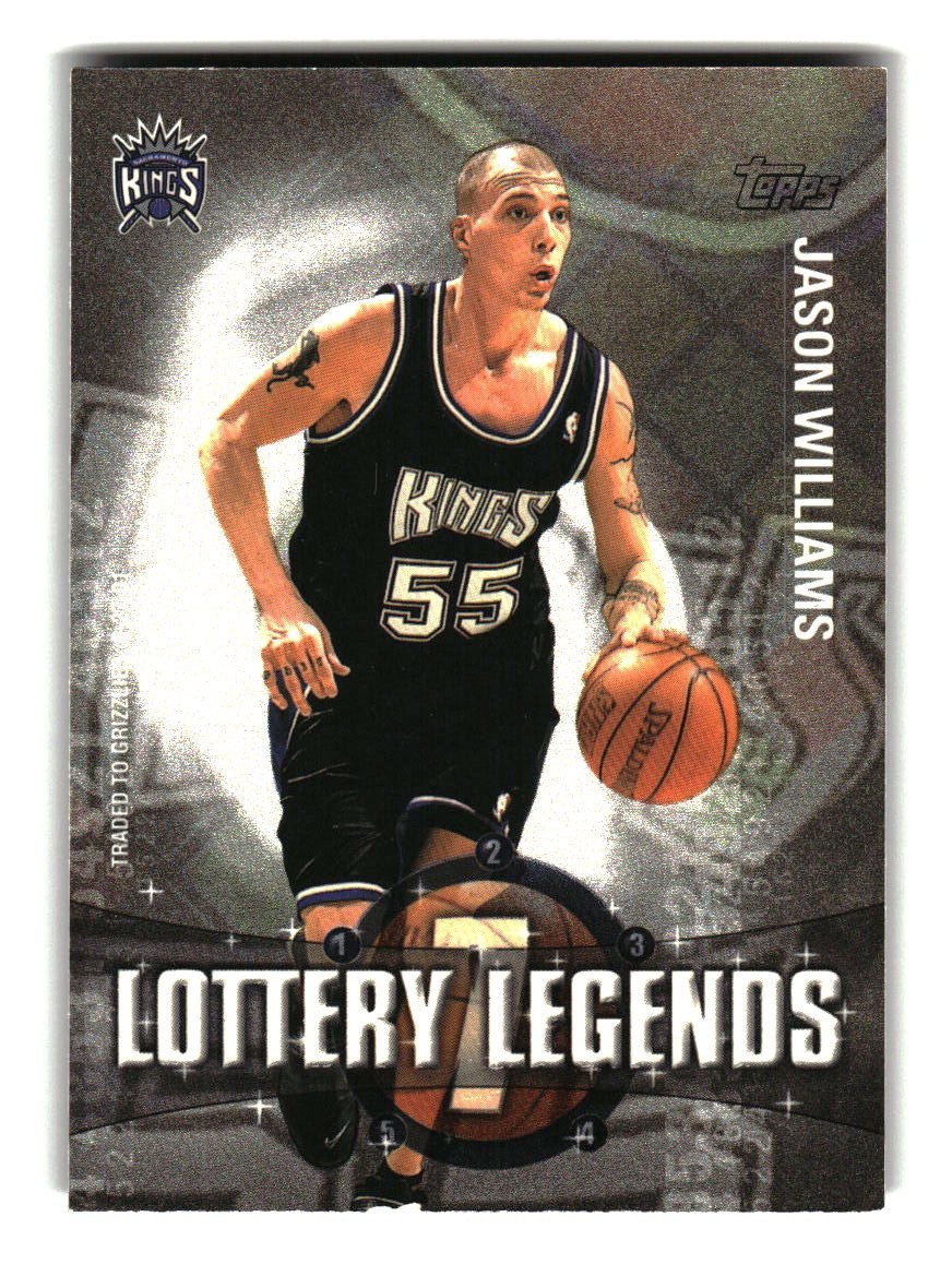 2001-02 Topps #LL7 Jason Williams Lottery Legends