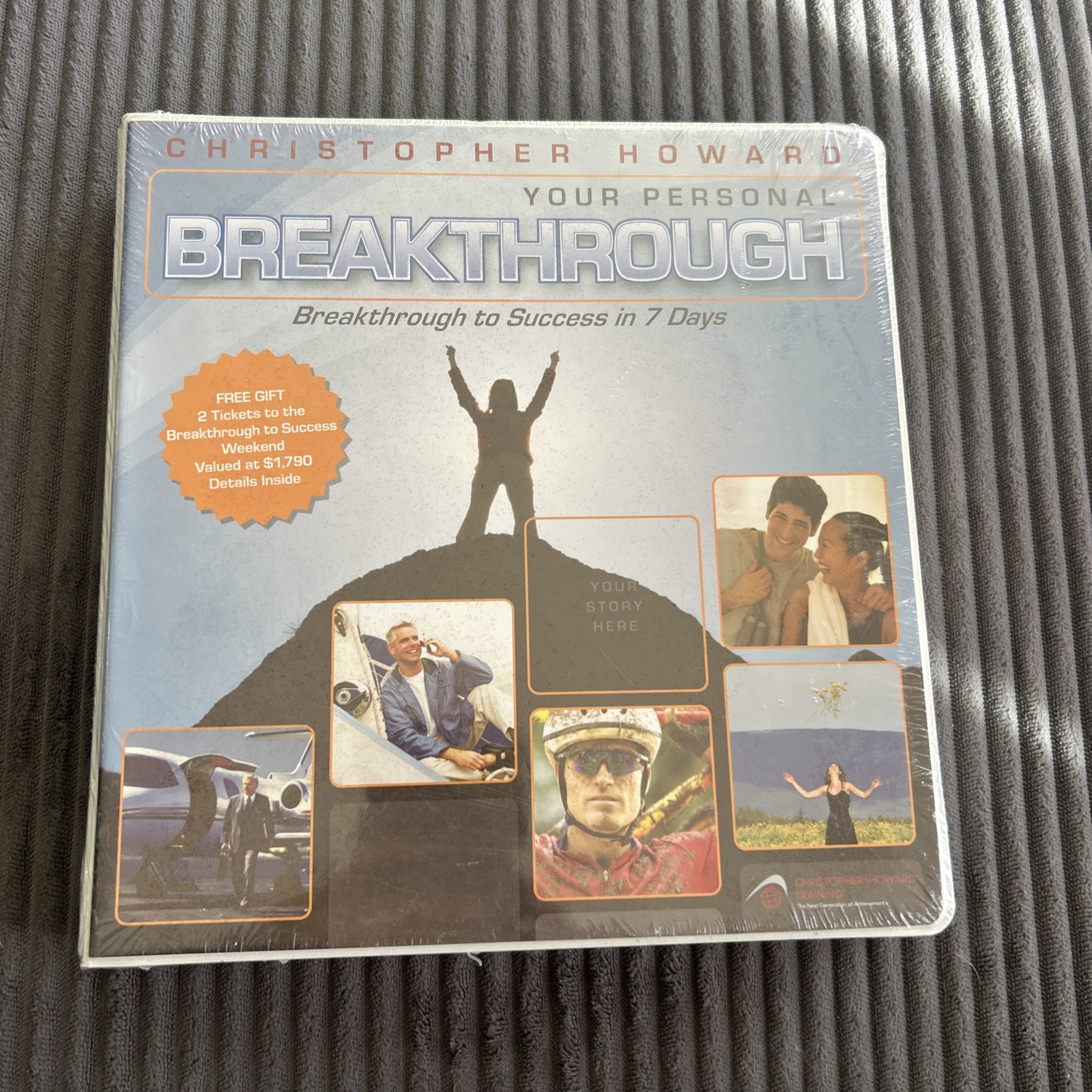 Your Personal Breakthrough by Christopher Howard - 7 Audio CD Set +Bonus DVD NEW