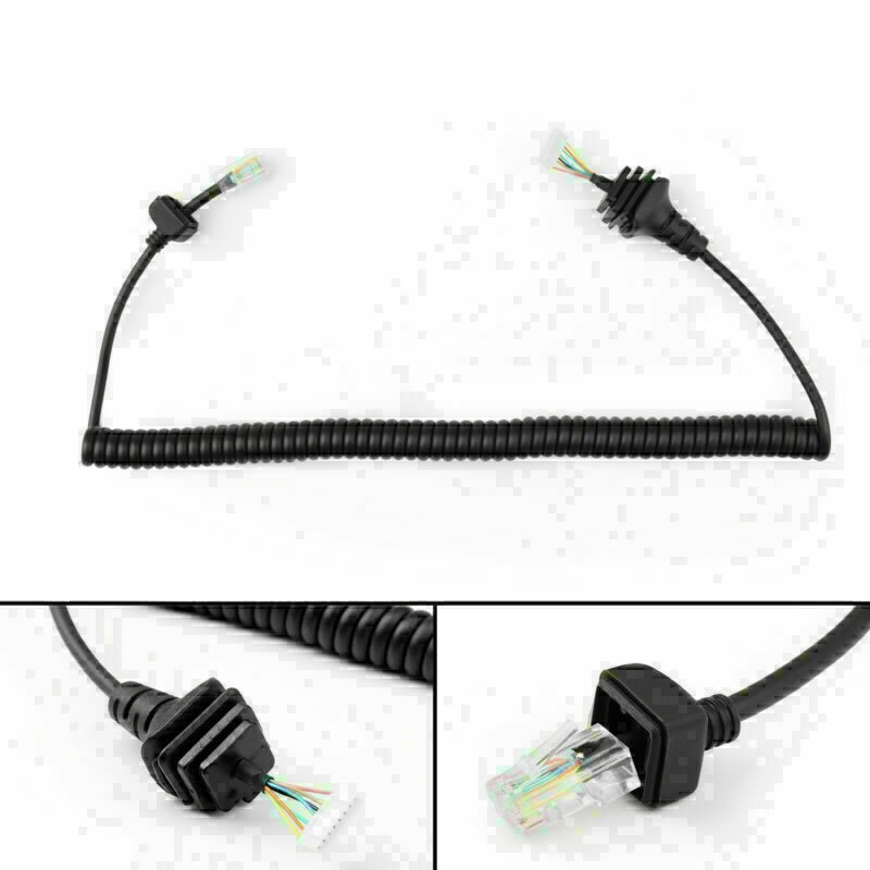 1×Mic Microphone Cable Line For HM-152 ICOM Radio IC-2200H 2720 IC-7000 2820H US