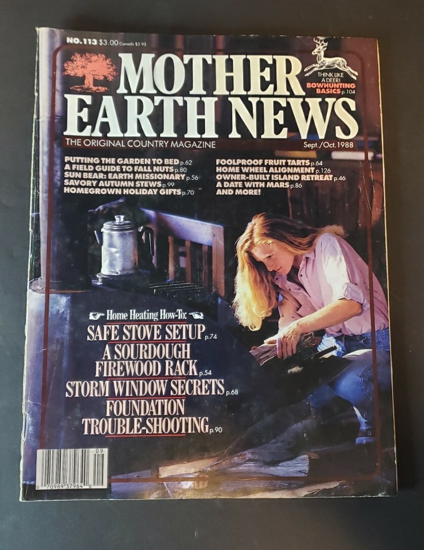 The Mother Earth News September October 1988 Magazine