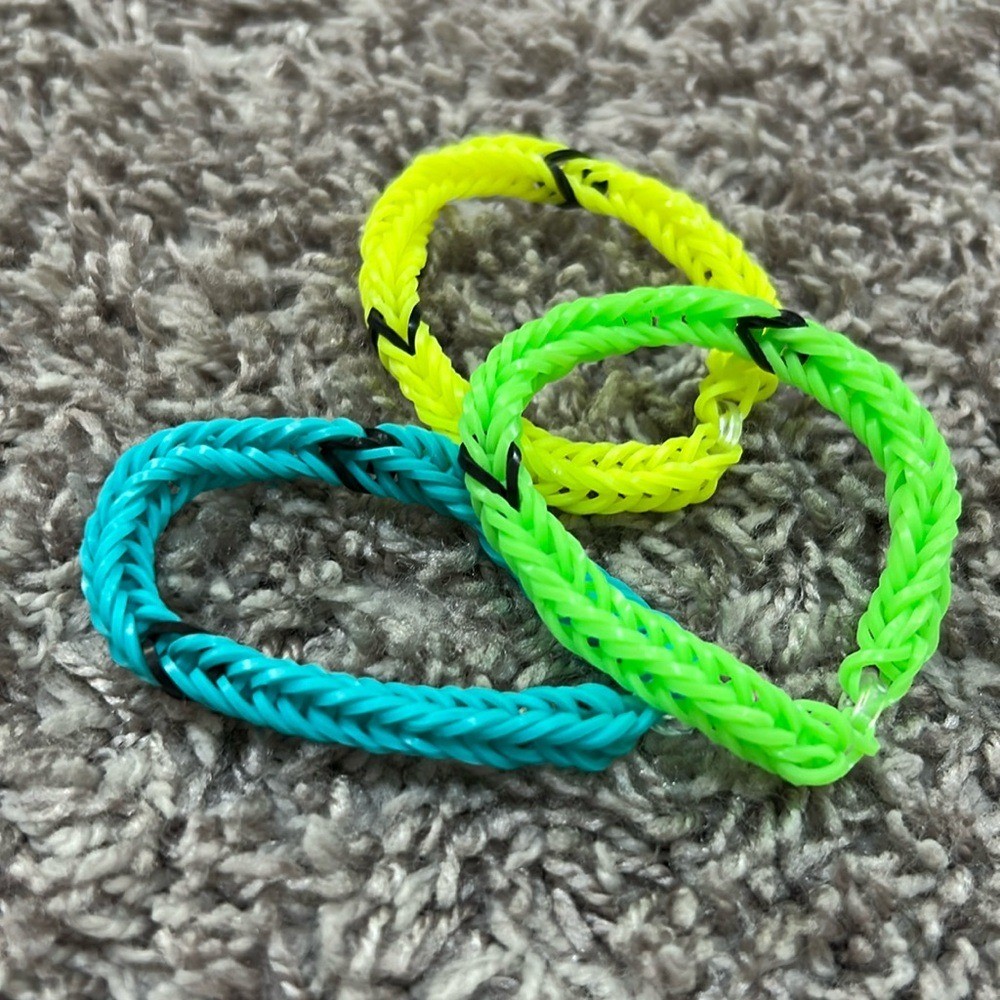 Loom Rubber Band Bracelets Set Handmade Braided Colorful Fun Fashion
