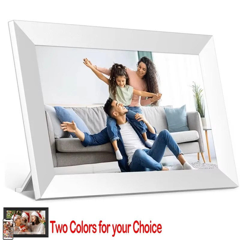 FRAMEO Digital Photo Frame WiFi 32GB 10.1 Inch 1280x800 IPS Touch Screen Digital