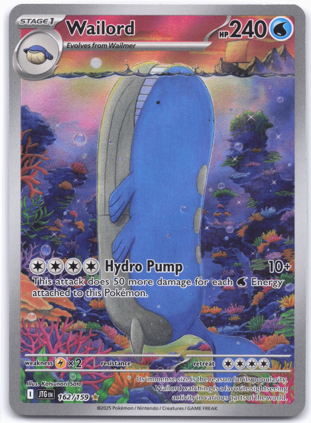 SV09: Journey Together #162/159 Wailord